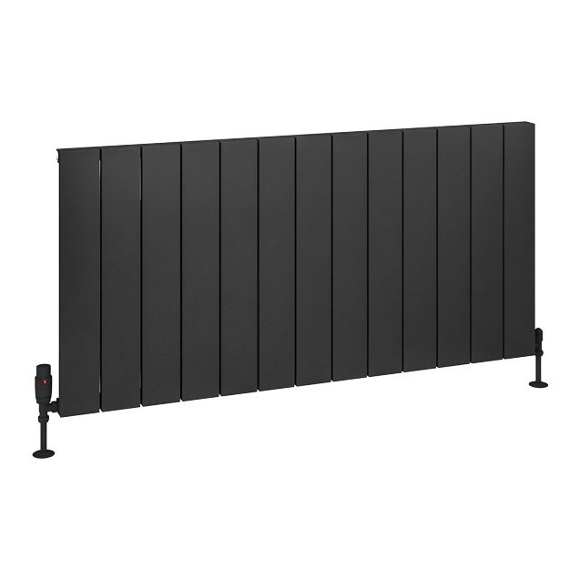 Charlton 600 x 1230 Aluminium Radiator Matt Anthracite