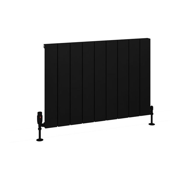 Charlton 600 x 850 Aluminium Radiator Matt Black