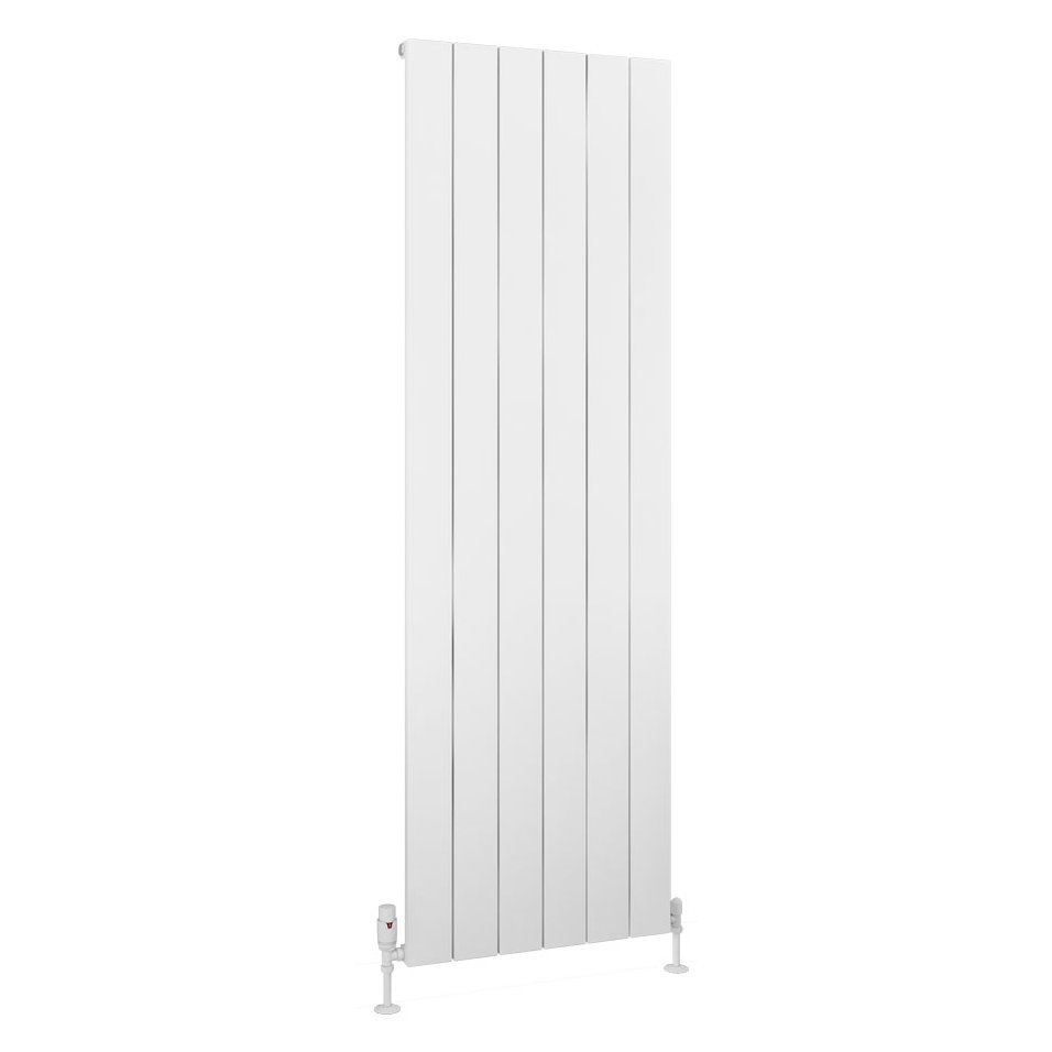 Charlton 1800 x 565 Aluminium Radiator Matt White