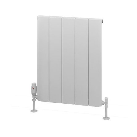 Withington 600 x 470 Aluminium Radiator Matt White
