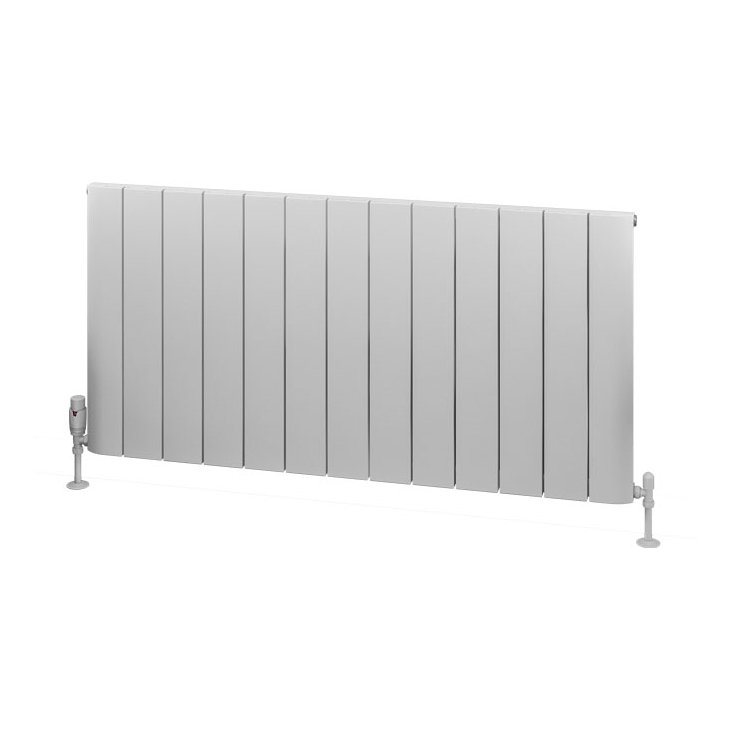 Withington 600 x 1230 Aluminium Radiator Matt White