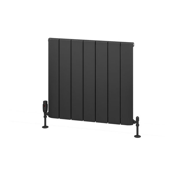 Withington 600 x 660 Aluminium Radiator Matt Anthracite