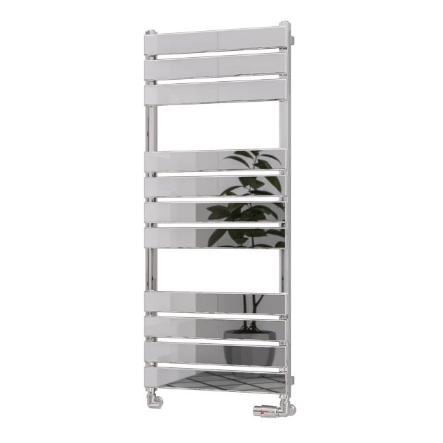 Deddington 1200 x 500 Towel Rail Type10 Chrome