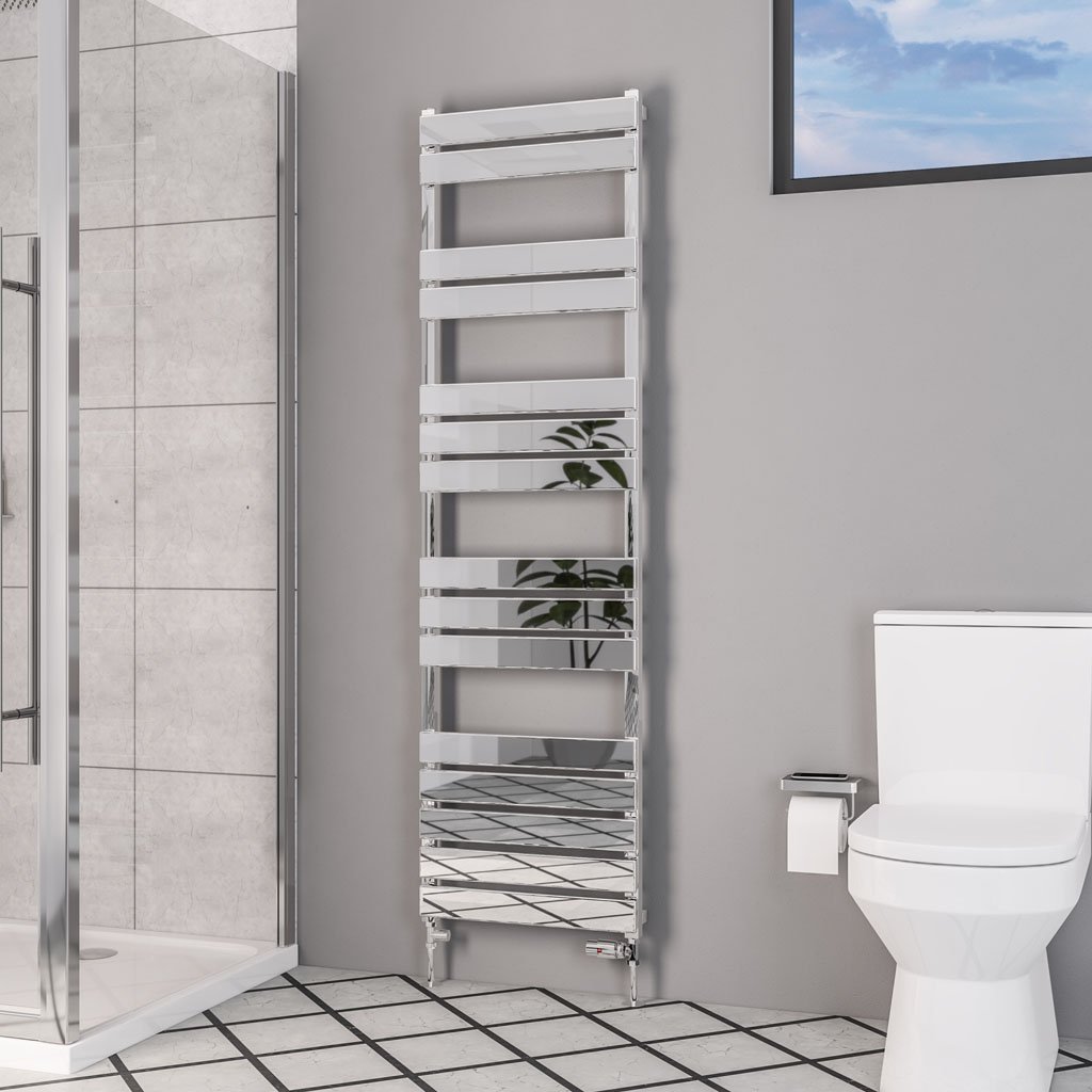 Deddington 1800 x 500 Towel Rail Type10 Chrome