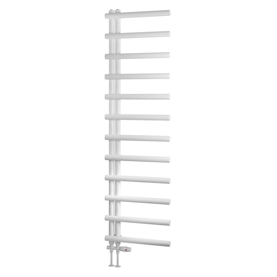 Marlow E-Style 1750 x 500 Towel Rail Matt White