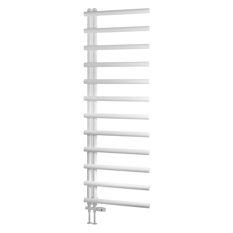 Marlow E-Style 1750 x 600 Towel Rail Matt White