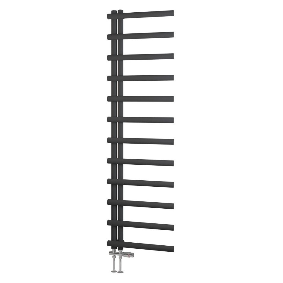 Marlow E-Style 1750 x 500 Towel Rail Matt Anthracite