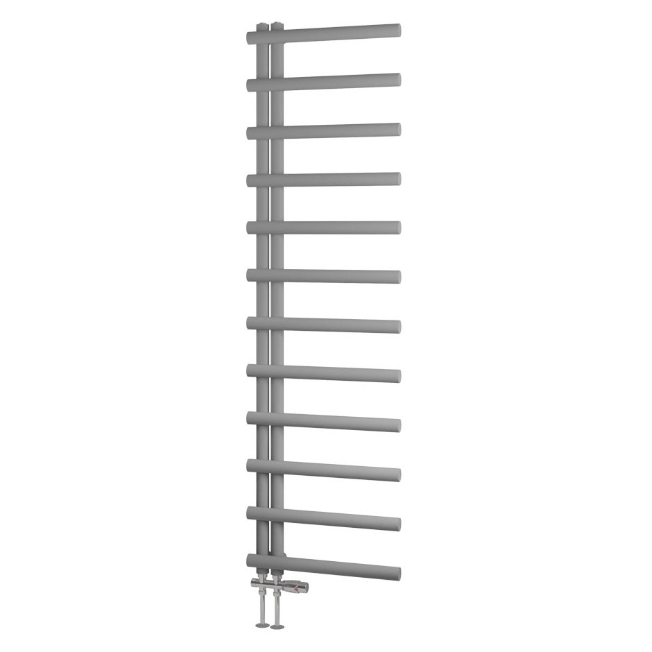 Marlow E-Style 1750 x 500 Towel Rail Matt Grey