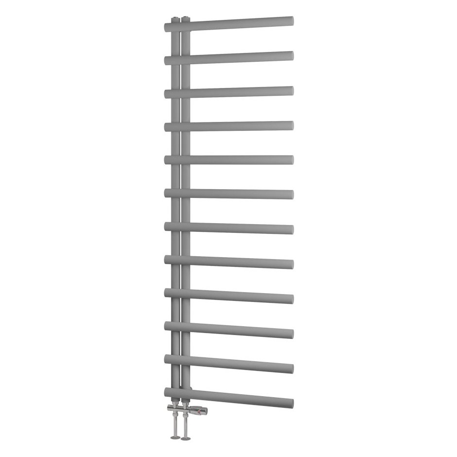 Marlow E-Style 1750 x 600 Towel Rail Matt Grey