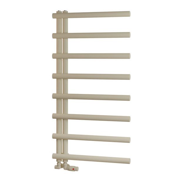 Marlow E-Style 1150 x 600 Towel Rail Matt Cappuccino