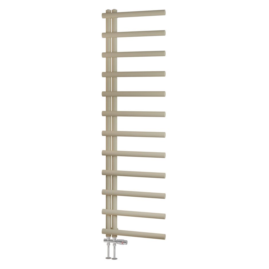 Marlow E-Style 1750 x 500 Towel Rail Matt Cappuccino
