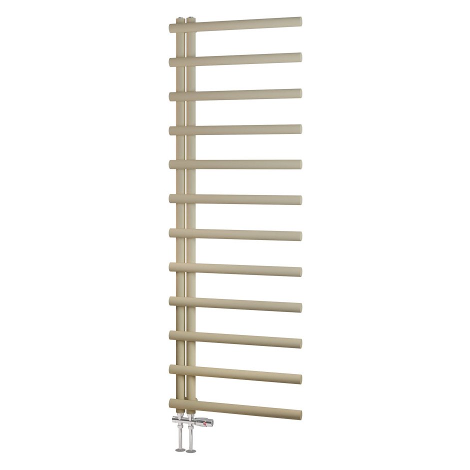 Marlow E-Style 1750 x 600 Towel Rail Matt Cappuccino