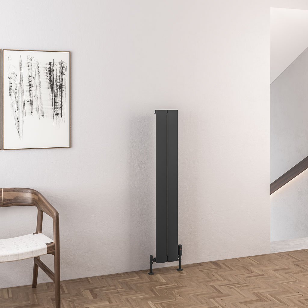 Malmesbury 1200 x 185 Aluminium Radiator