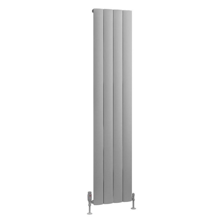 Tordino 1800 x 375 Aluminium Radiator