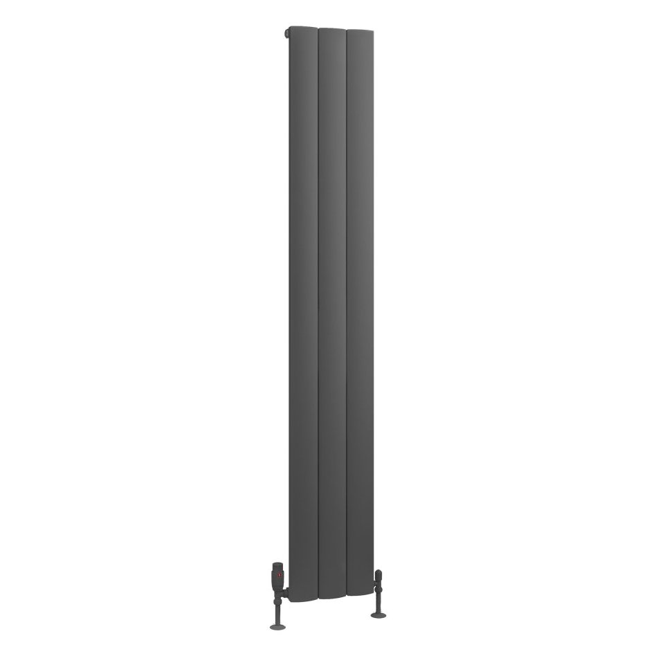 Tordino 1800 x 280 Aluminium Radiator