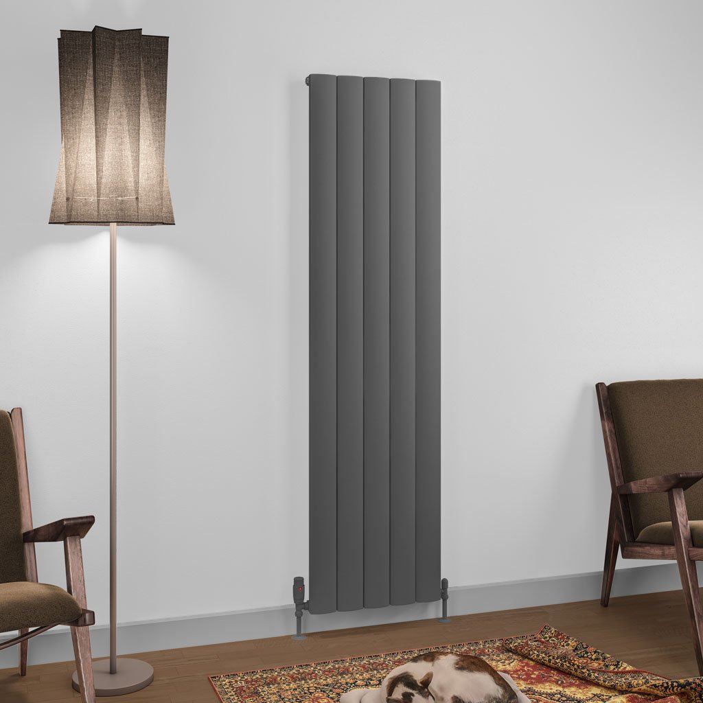 Tordino 1800 x 470 Aluminium Radiator
