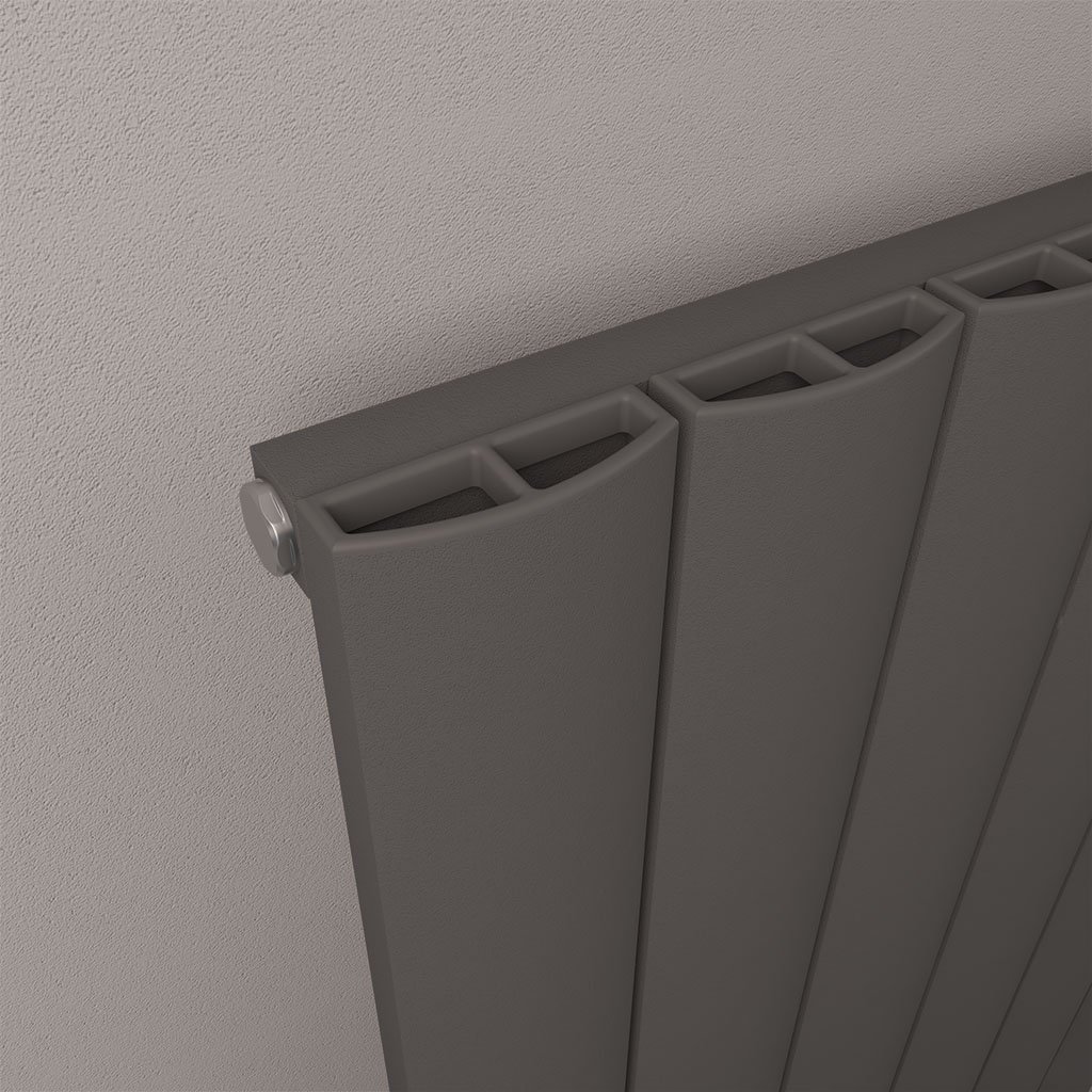 Tordino 1800 x 470 Aluminium Radiator