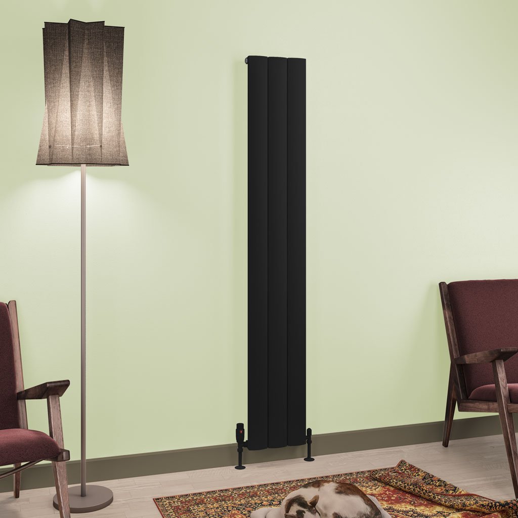 Tordino 1800 x 280 Aluminium Radiator