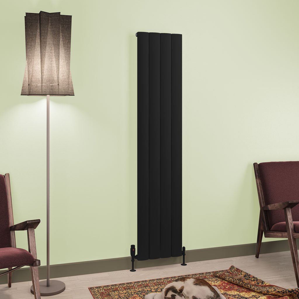 Tordino 1800 x 375 Aluminium Radiator