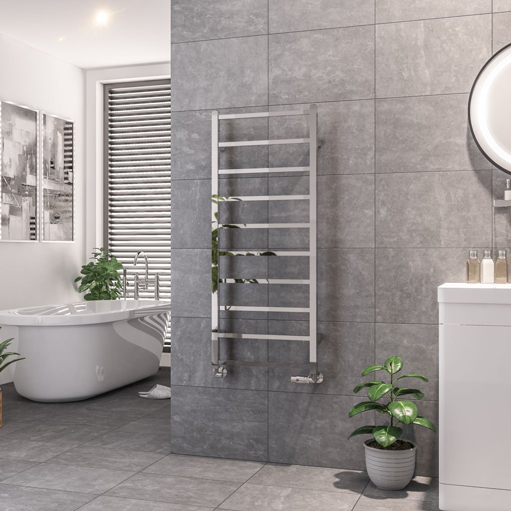 Tuscan Square Towel Rail 1200 x 500