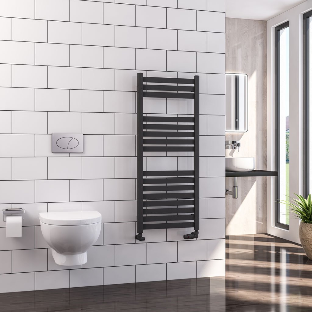 Defford 1200 x 500mm Towel Rail