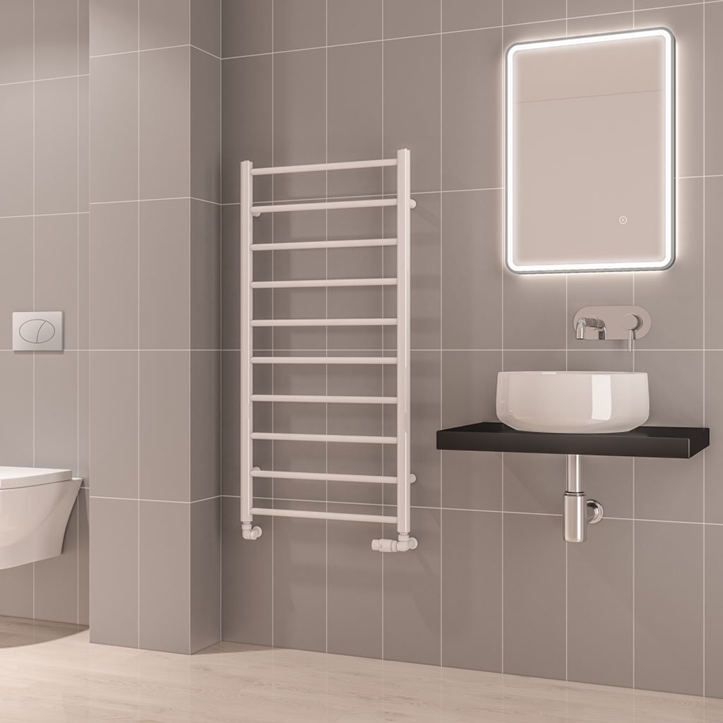 Tuscan Round 1200 x 600 Towel Rail