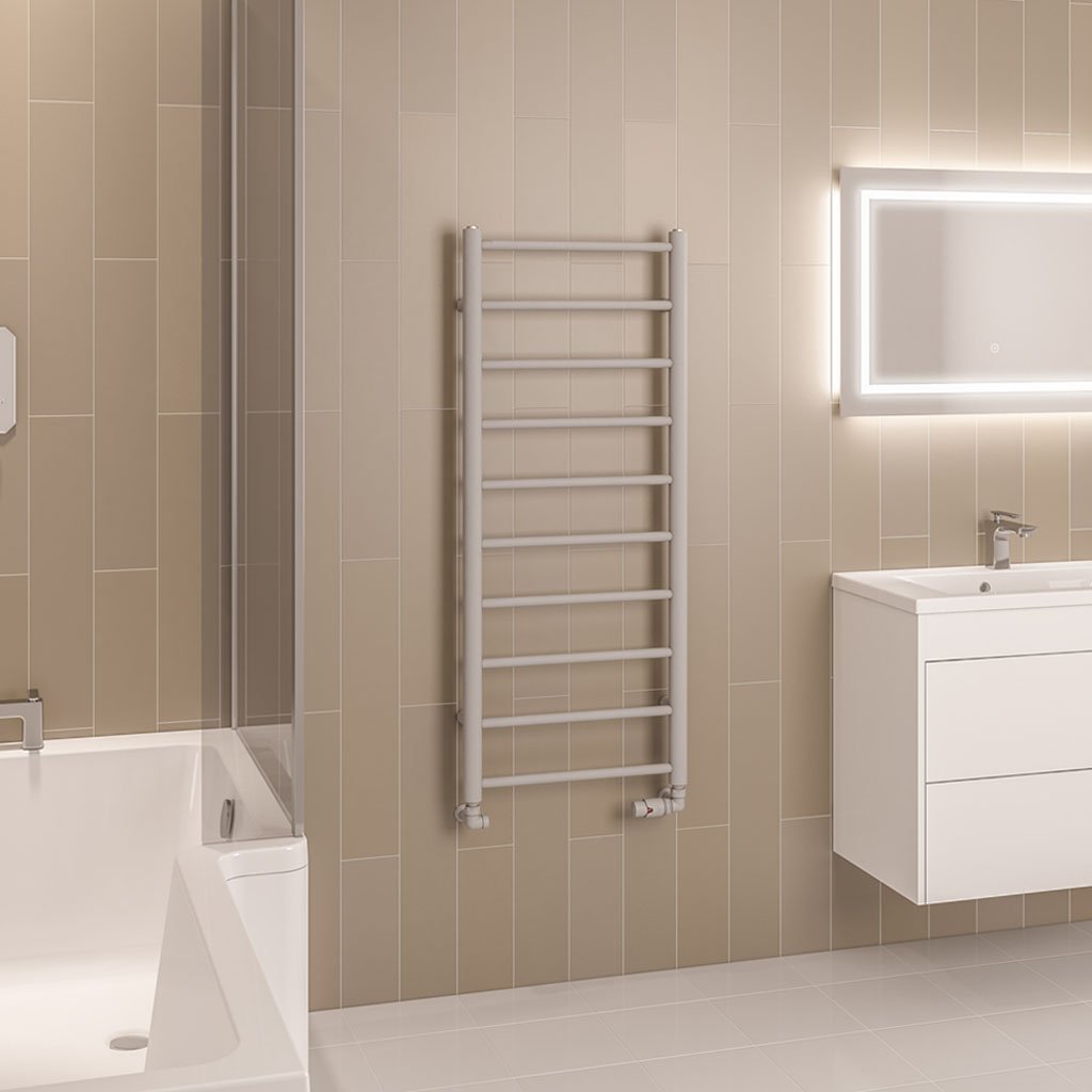 Tuscan Round 1200 x 500 Towel Rail