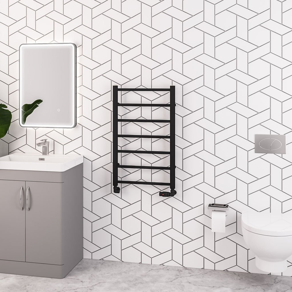 Tuscan Round 800 x 500 Towel Rail