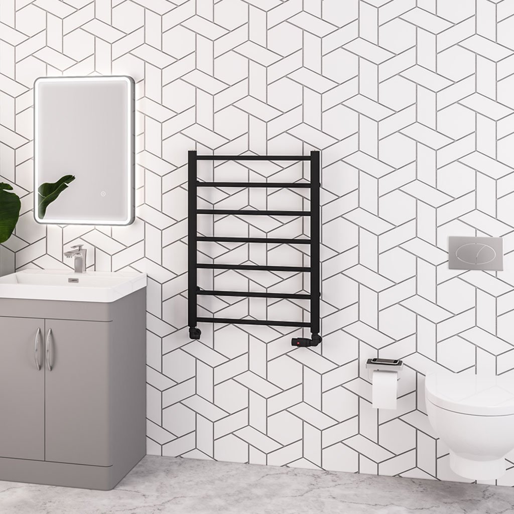 Tuscan Round 800 x 600 Towel Rail