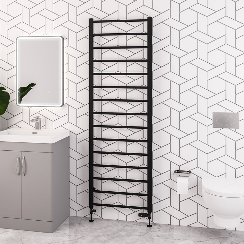 Tuscan Round 1800 x 600 Towel Rail