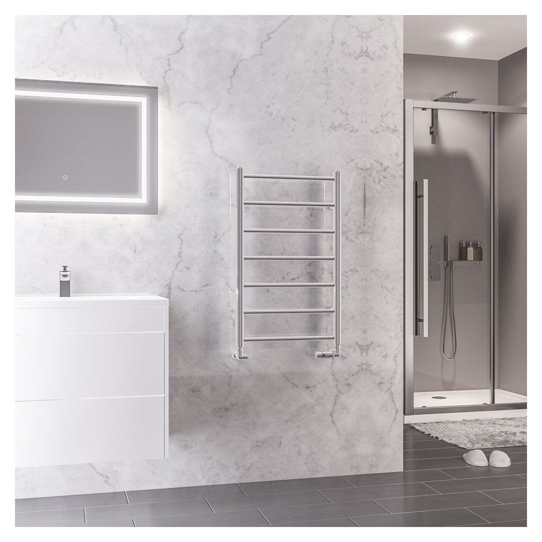 Tuscan Round 800 x 500 Towel Rail