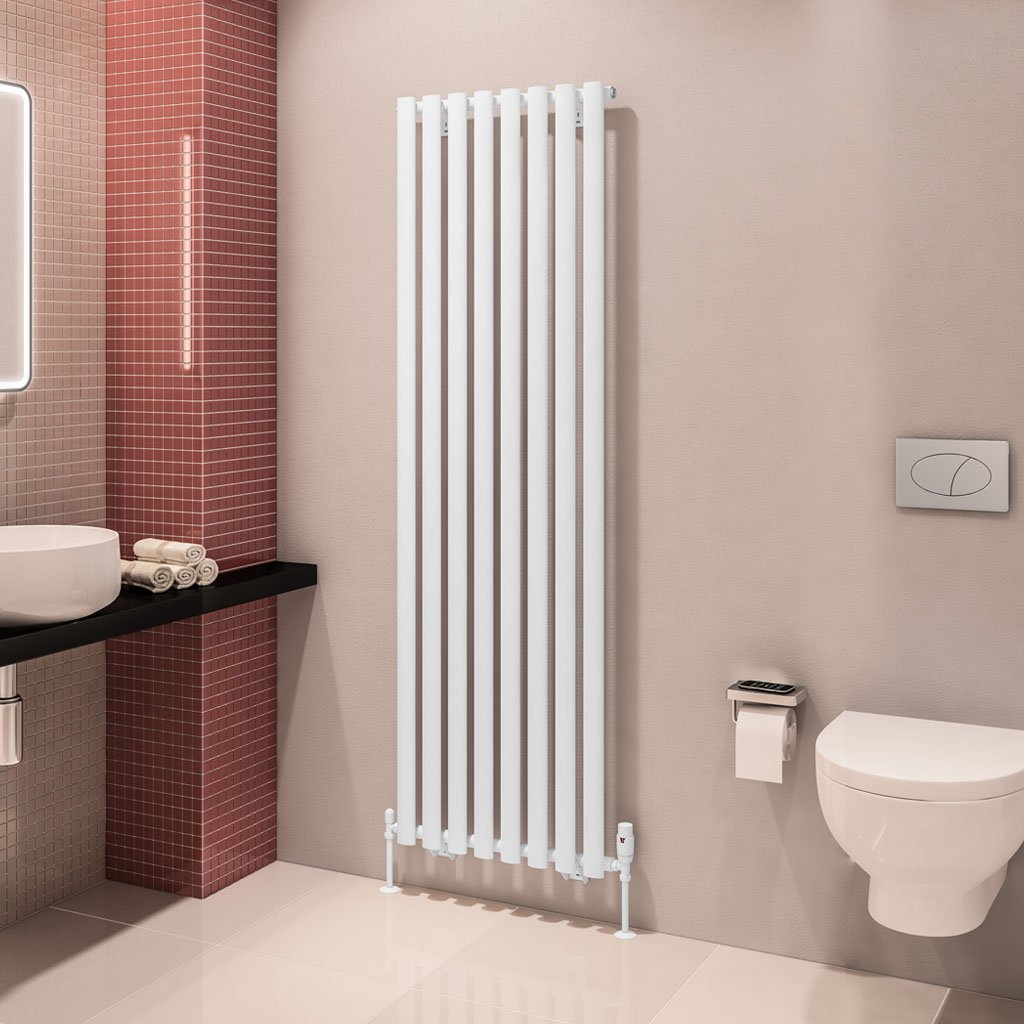 Tunstall 1800 x 560 Radiator - Matt White