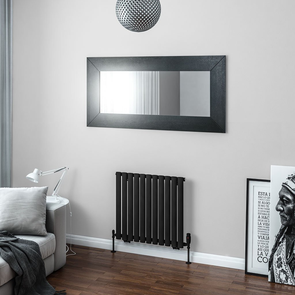 Tunstall 600 x 648 Radiator - Matt Black