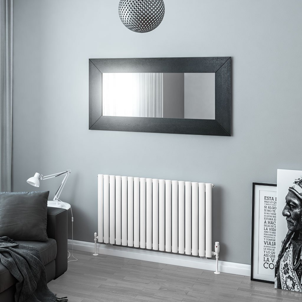 Tunstall 600 x 1061 Radiator - Matt White
