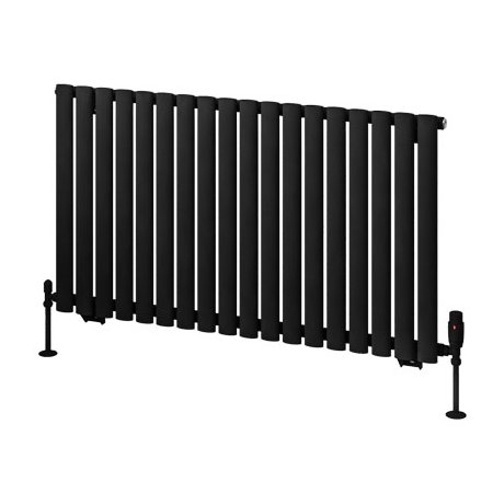 Tunstall 600 x 1061 Radiator - Matt Black