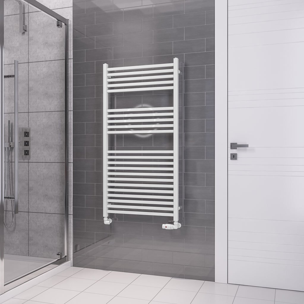 Tuscan Square Multirail 1200 x 600 - Gloss White