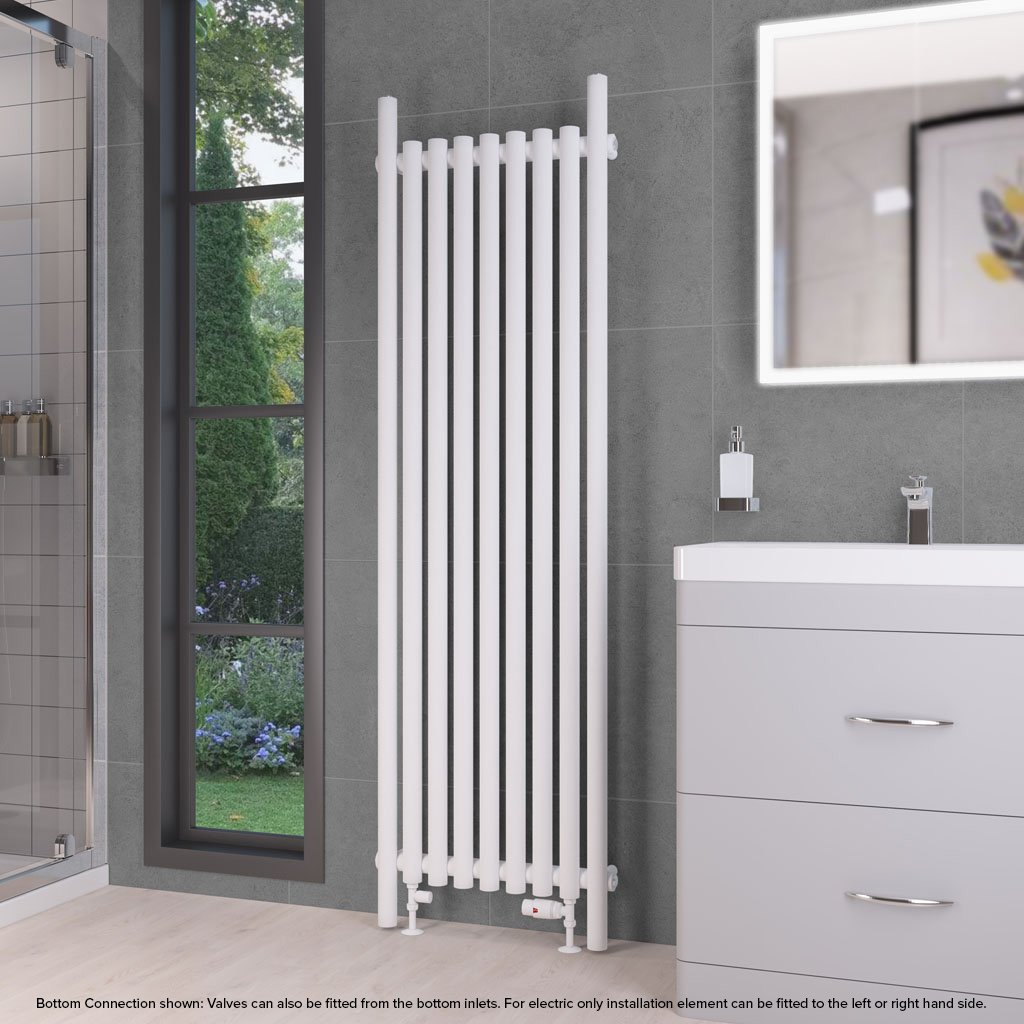 Lambourne 1800 x 540 Radiator - Matt White