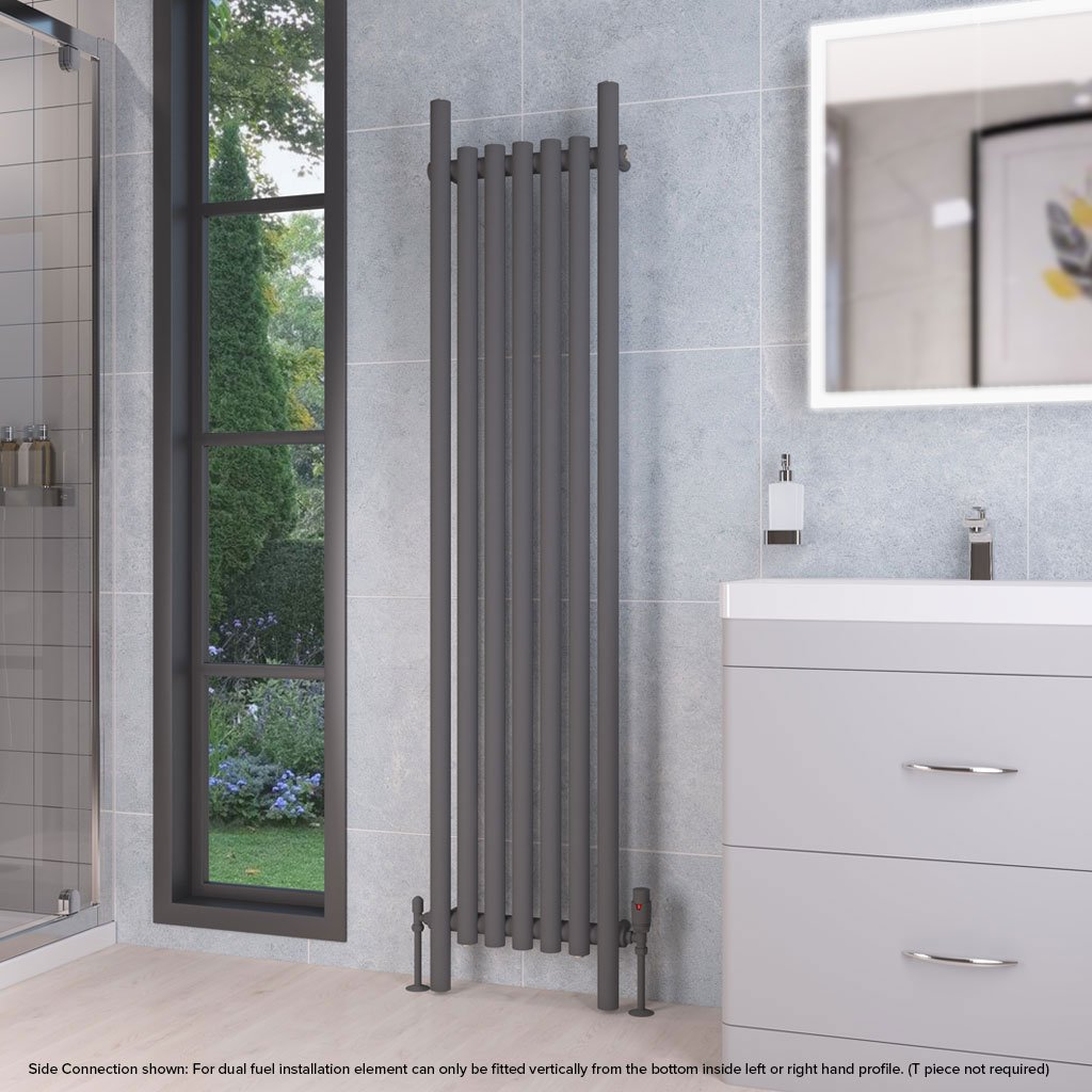 Lambourne 1800 x 420 Radiator - Matt Anthracite