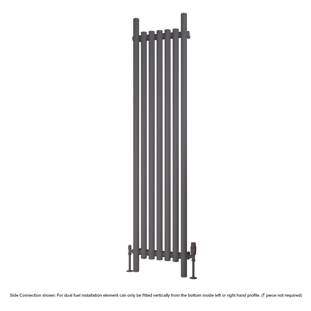 Lambourne 1800 x 420 Radiator - Matt Anthracite
