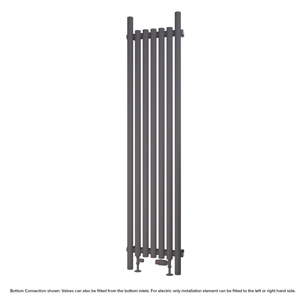 Lambourne 1800 x 420 Radiator - Matt Anthracite