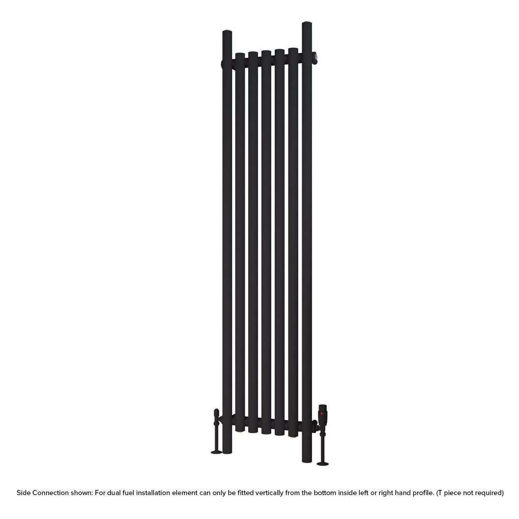 Lambourne 1800 x 420 Radiator - Matt Black