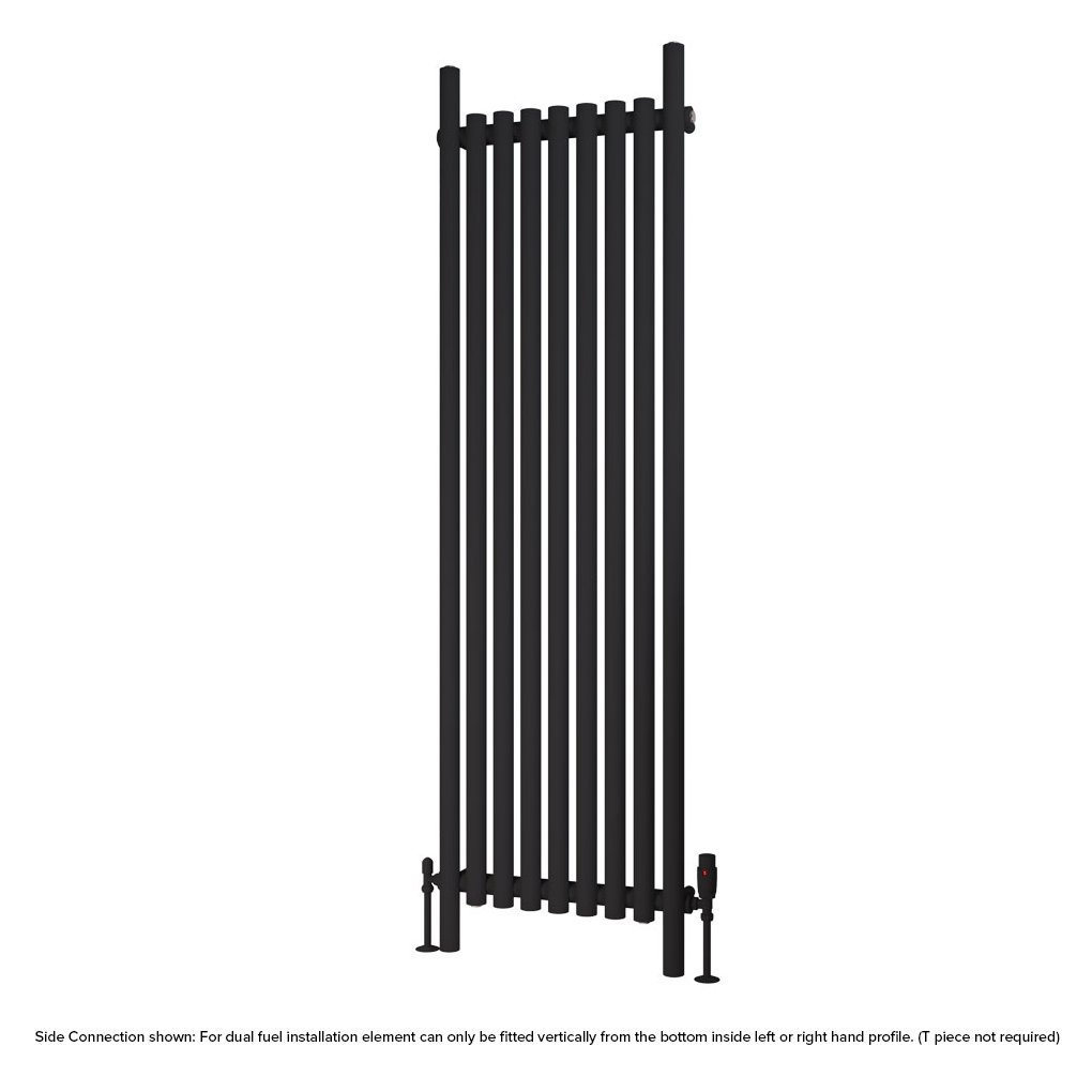 Lambourne 1800 x 540 Radiator - Matt Black