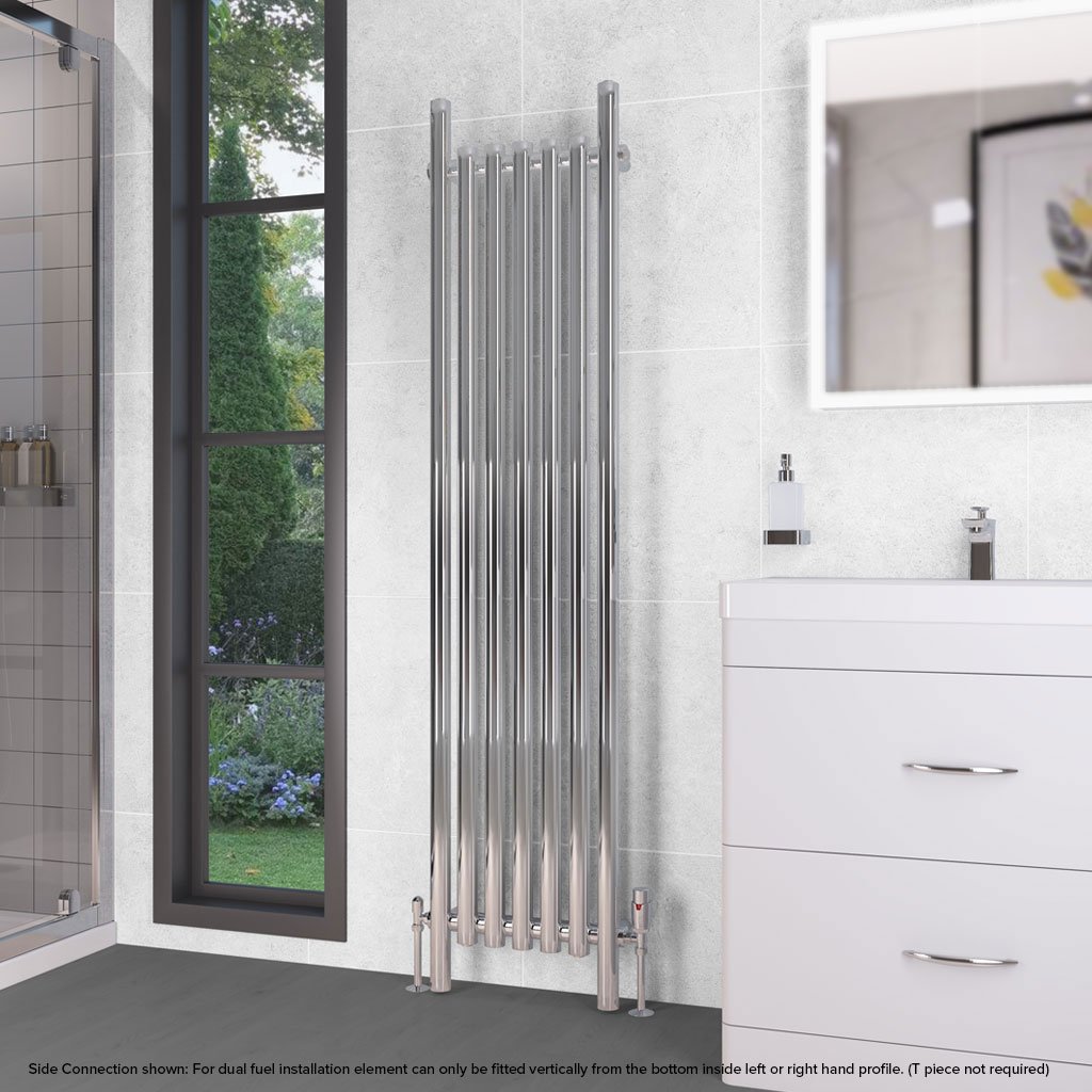 Lambourne 1800 x 420 Radiator - Chrome