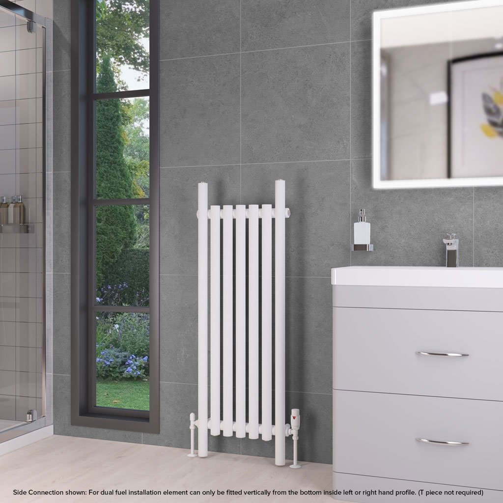 Lambourne 1200 x 420 Radiator - Matt White