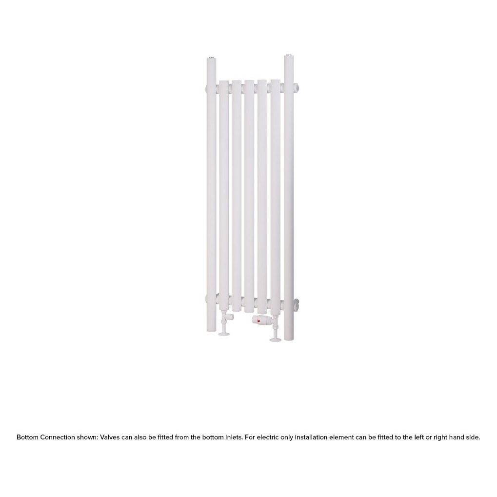 Lambourne 1200 x 420 Radiator - Matt White