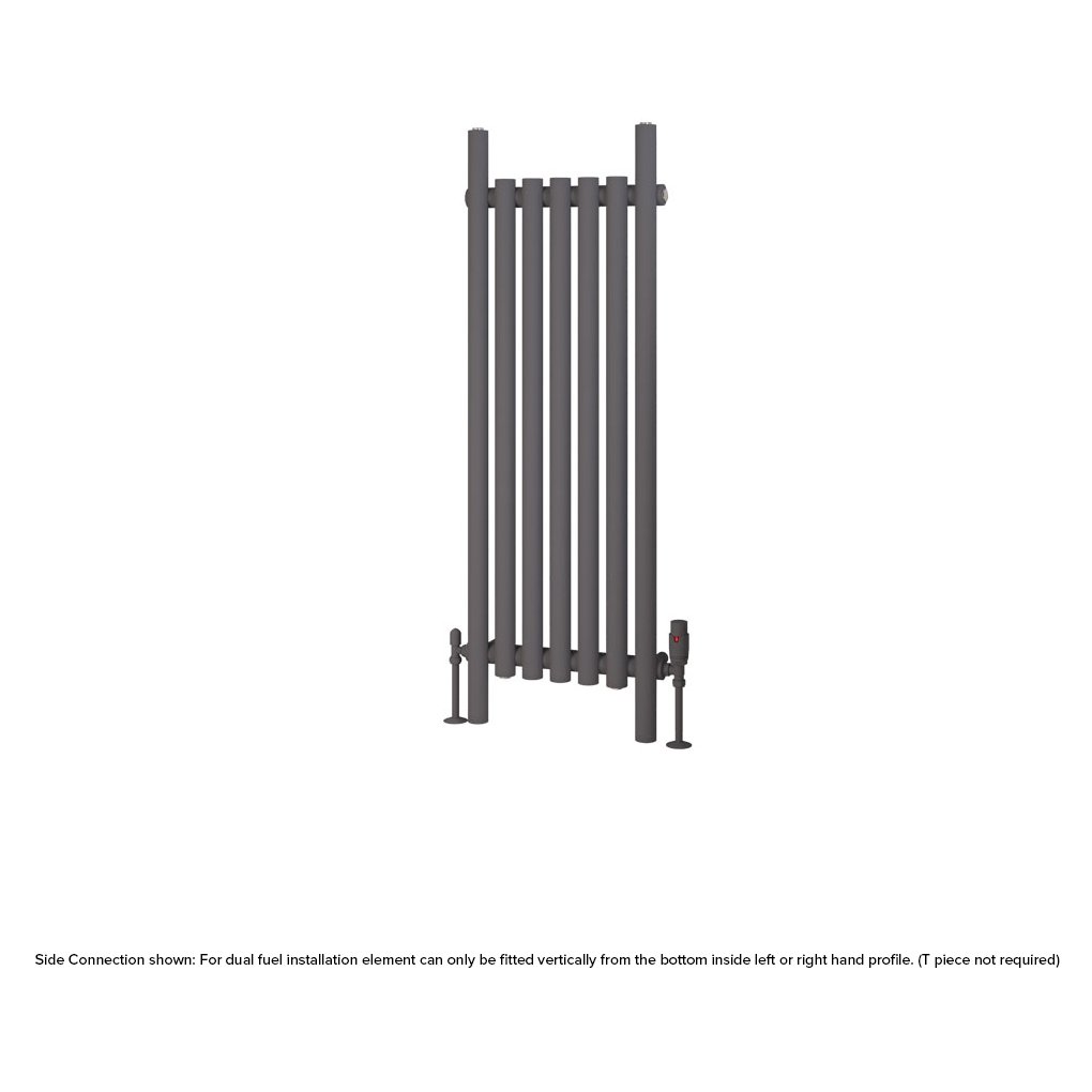 Lambourne 1200 x 420 Radiator - Matt Anthracite