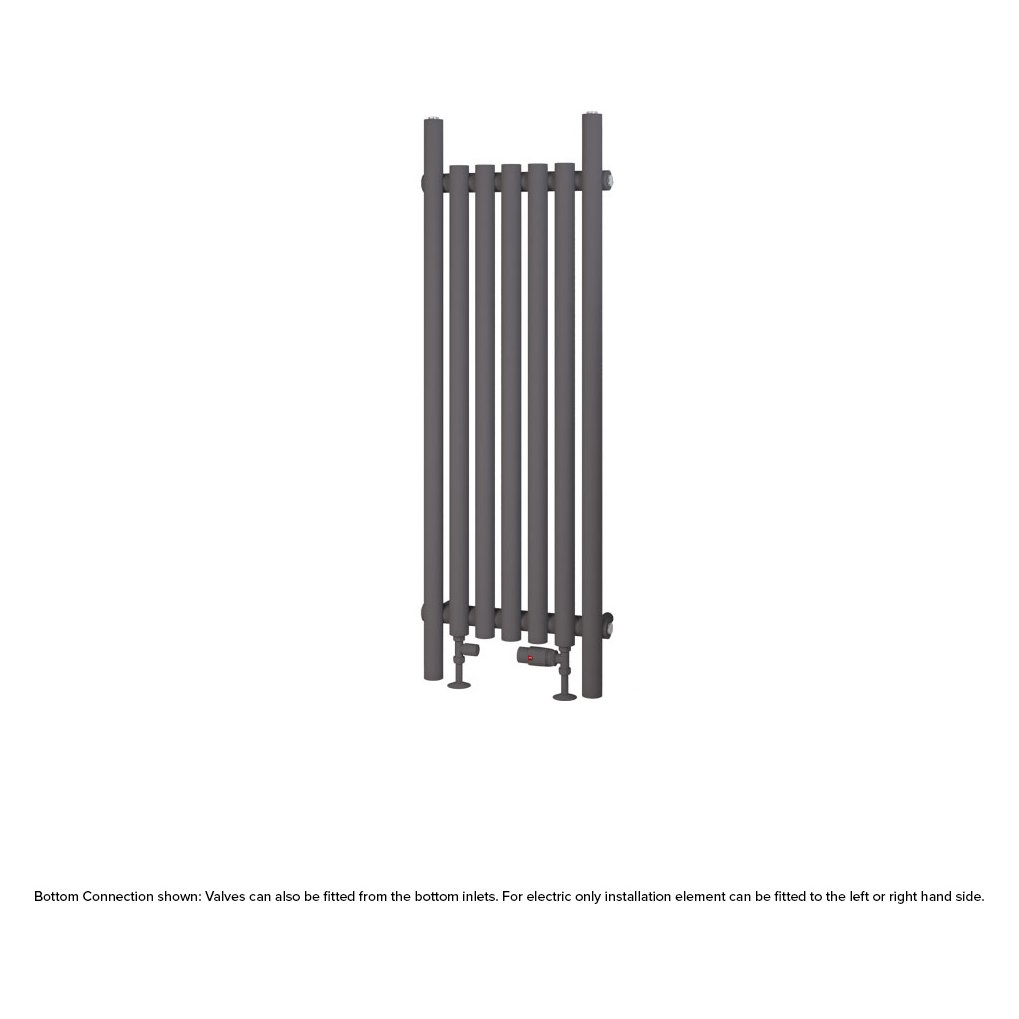 Lambourne 1200 x 420 Radiator - Matt Anthracite
