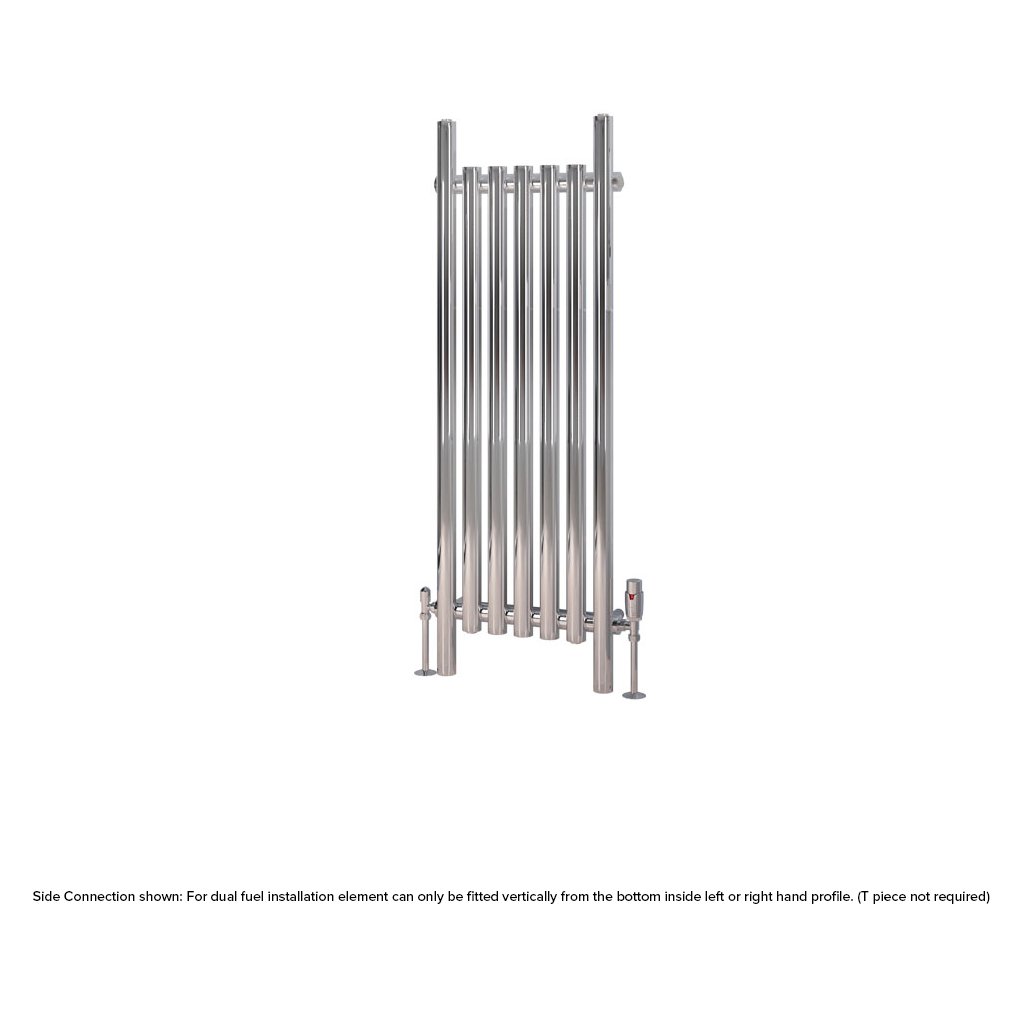 Lambourne 1200 x 420 Radiator - Chrome