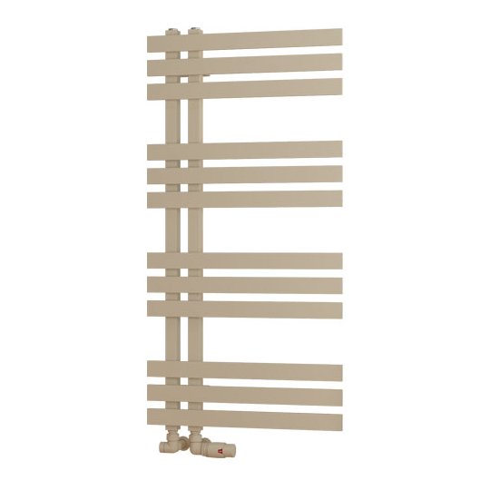 Hurley 1000 x 500 Towel Rail - Matt Cappuccino