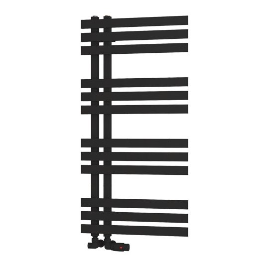 Hurley 1000 x 500 Towel Rail - Matt Black